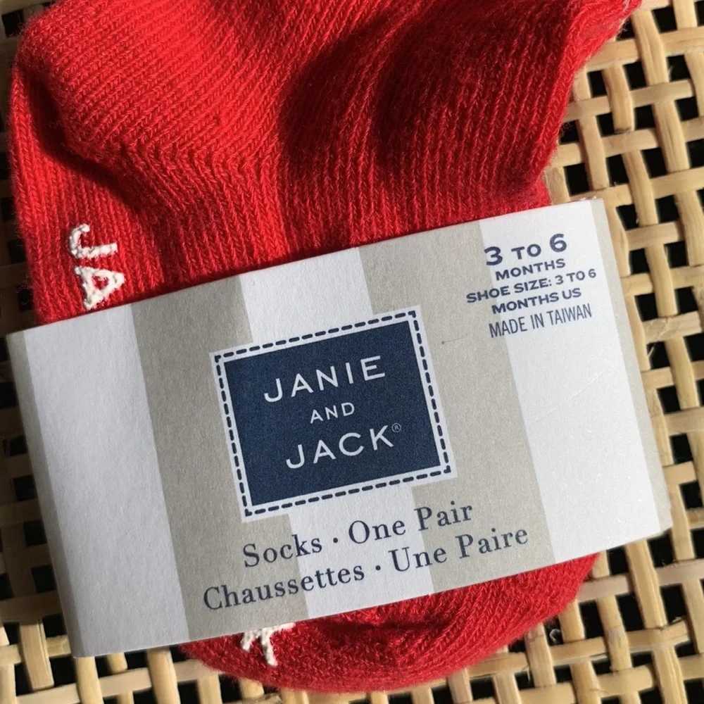 Janie and Jack Baby Girl Bundle 3 Pair of Socks